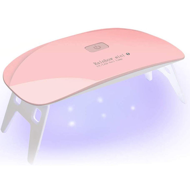 Foldable Nail Dryer Lamp Like Mouse 6w