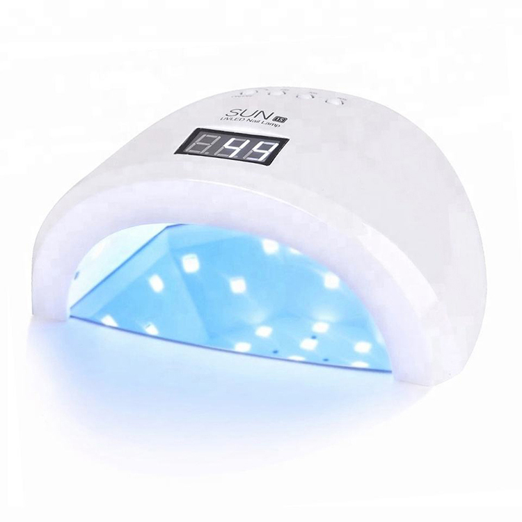 Лампа за изсушаване на нокти UV със светлоотразително дъно 48w - 0