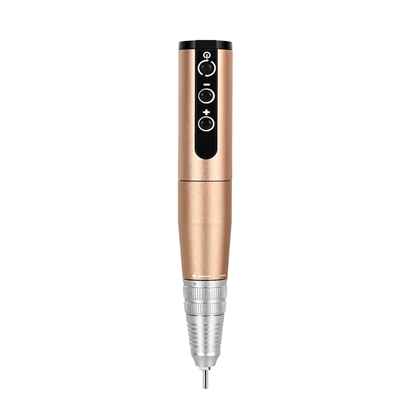 Taşınabilir Nail Art USB Şarj Edilebilir Zımpara Kalemi