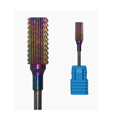 Rainbow Carbide Nail Drill Bits რჩევა ბუნებრივი ფრჩხილების ბუფერისთვის - 2