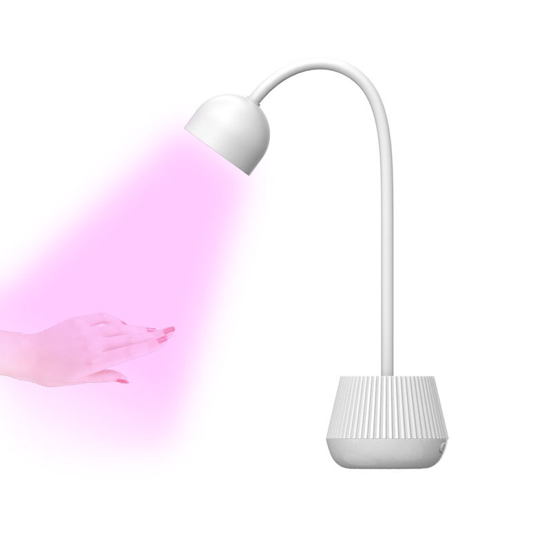 Акумулаторна безжична настолна лампа за изсушаване на нокти 24 W - 0 