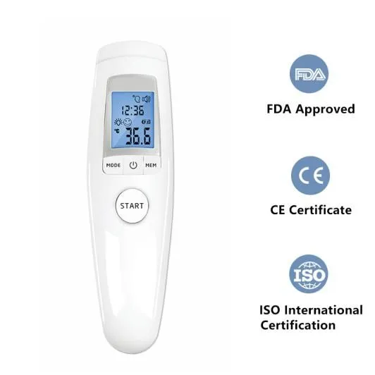 Accurate Measurement Screen Digital Infrared Forehead Thermometer
