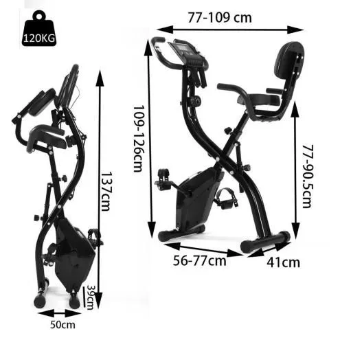 Bicicleta de ciclismo ajustável indoor bicicleta ergométrica vertical