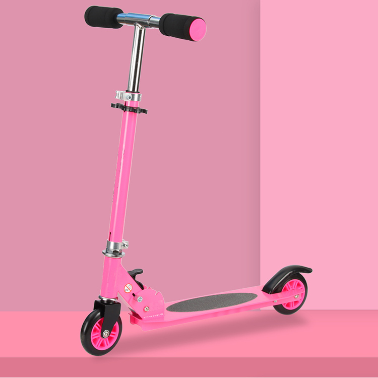 Scooter pliant de pied de taille de tube réglable pour des enfants - 1 
