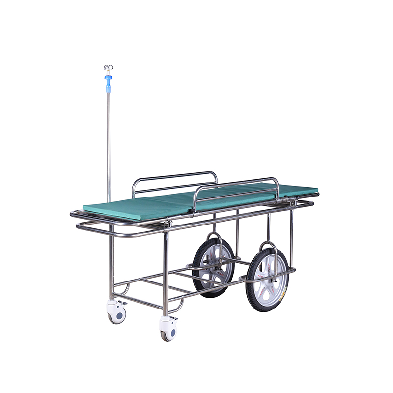 Chariot à civière d'hôpital de lit d'urgence de transfert de patient d'ambulance