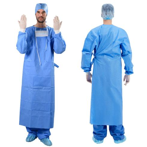 Disposable Reinforced Isolation Surgical Gown