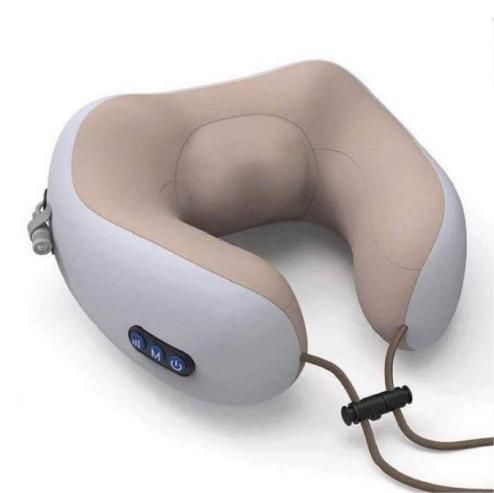 Electric Neck Massage Pillow for Airplane Train Car