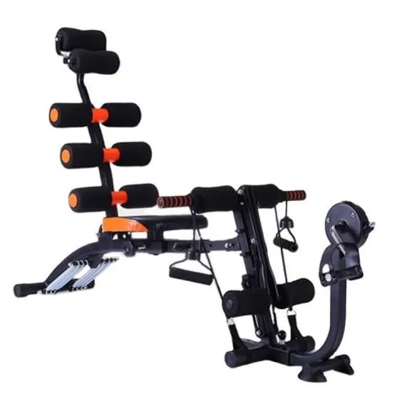 Máquina abdominal multifuncional de musculação aeróbica fitness