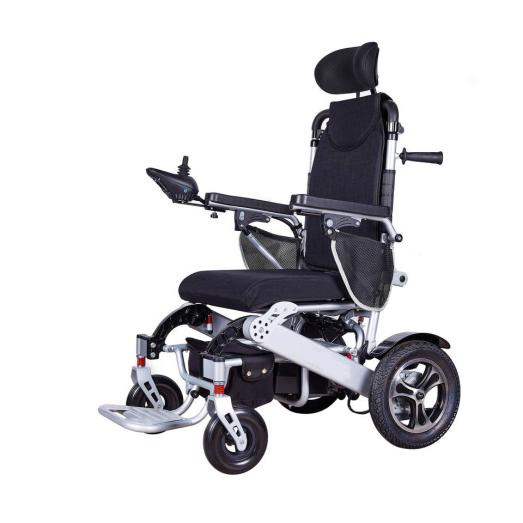 Fauteuil roulant électrique pliant entièrement automatique pour handicapés - 0 