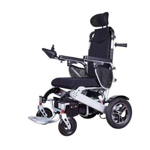 Fauteuil roulant électrique pliant entièrement automatique pour handicapés