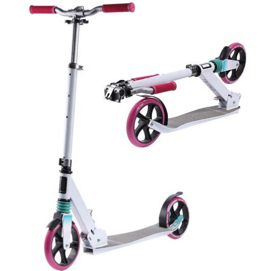 Height Adjustable Portable Freestyle Foot Kick Scooter