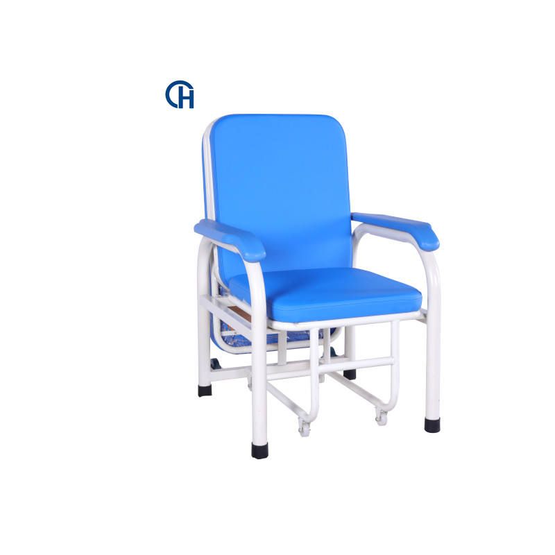 Hospital Ward Escort Bed Steel Hospital Folding Multifunctional Escort Chair - 3 