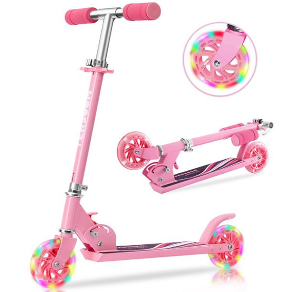 Foldable Two Wheel Kick Scooters for Kids - 0