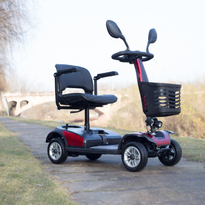 4 Wheels Electric Mobility Scooter for Disabled - 0