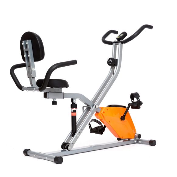 Multi-function 2 in 1 Total Crunch Magnetic Exercise Bike