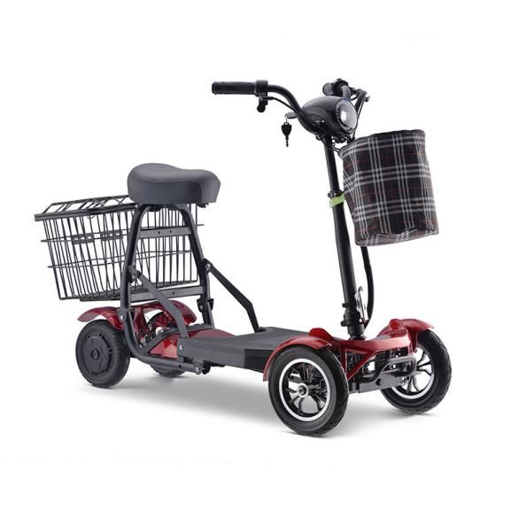 Portable 4 Wheels Lightweight Mobility Scooter