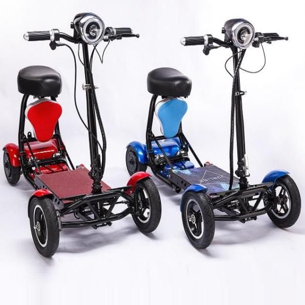 Passager pliant de scooter de mobilité de tricycle électrique de voyage - 1