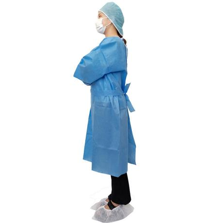 Protective Waterproof Hospital Medical Surgical Gown - 1 