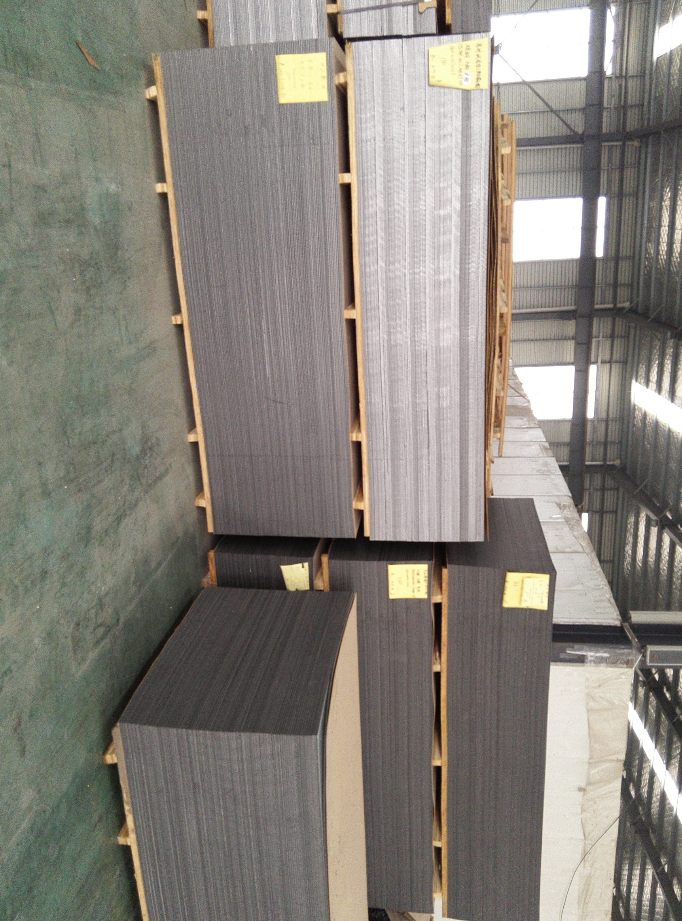 Panel compuesto de aluminio gris banco