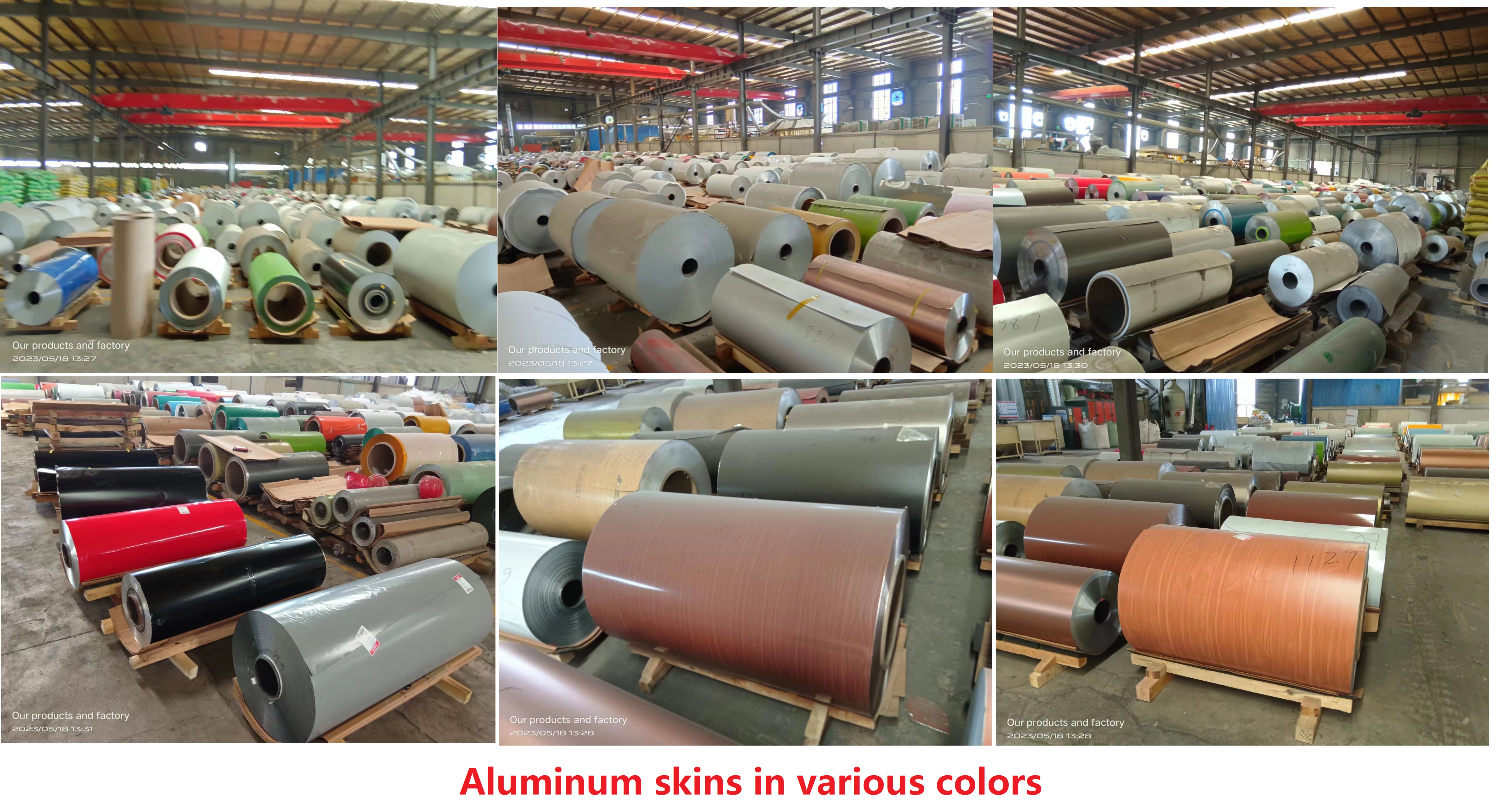 China Red Aluminum Composite Panel
