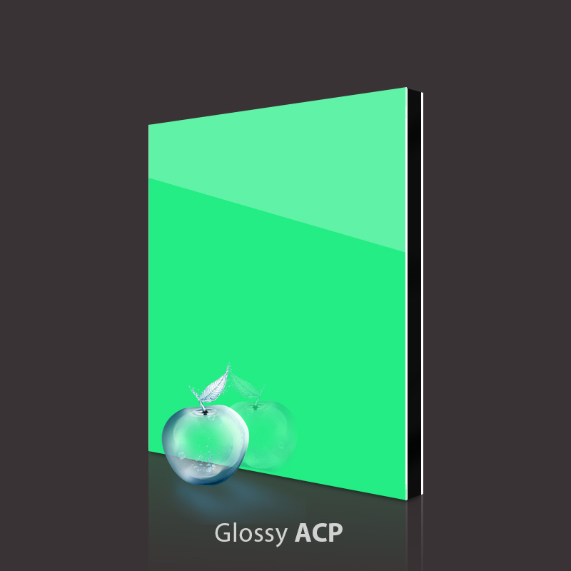 Gloss Green Aluminum Composite Panel