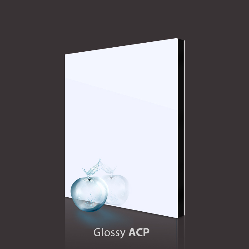 Glossy White PVDF Aluminum Composite Panel