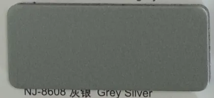 Panneau composite en aluminium gris argent