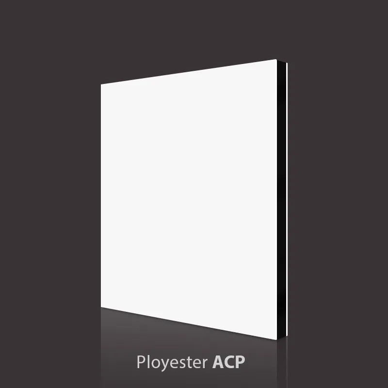 Milky White PVDF Aluminum Composite Panel