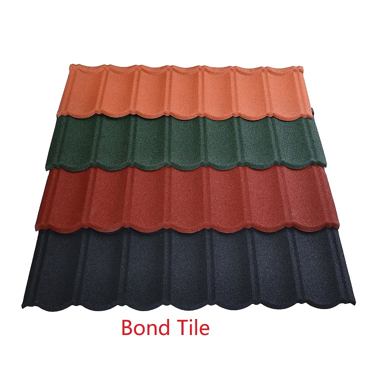 0.21 mm Bond Stone Coated Roofing Tile