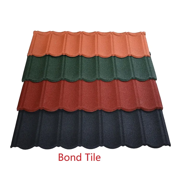 0.25 mm Bond Stone Coated Roofing Tile