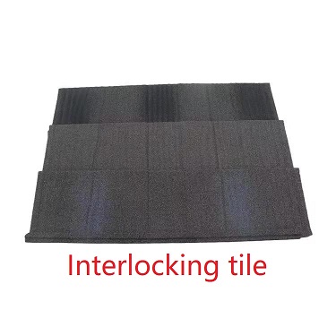 Interlocking Stone Coated Roofing Tile