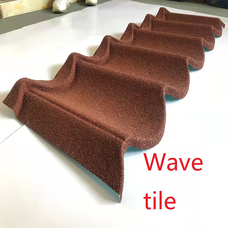 Wave Stone Coated Roofing Tile