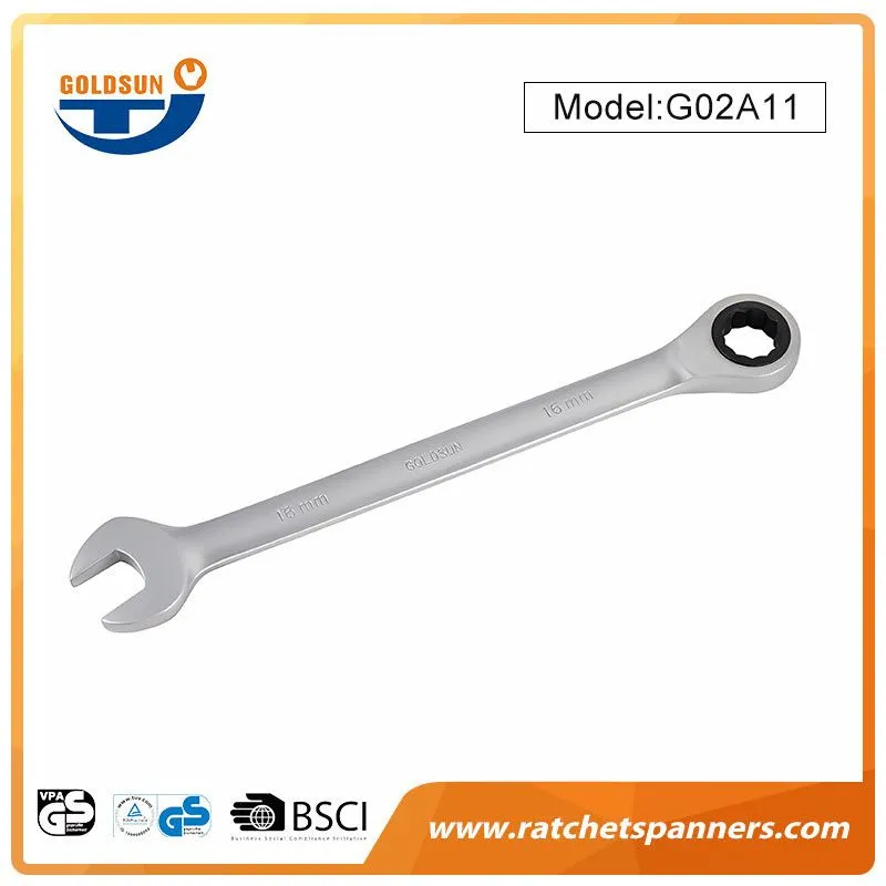 5° Movement Combination Ratchet Wrench