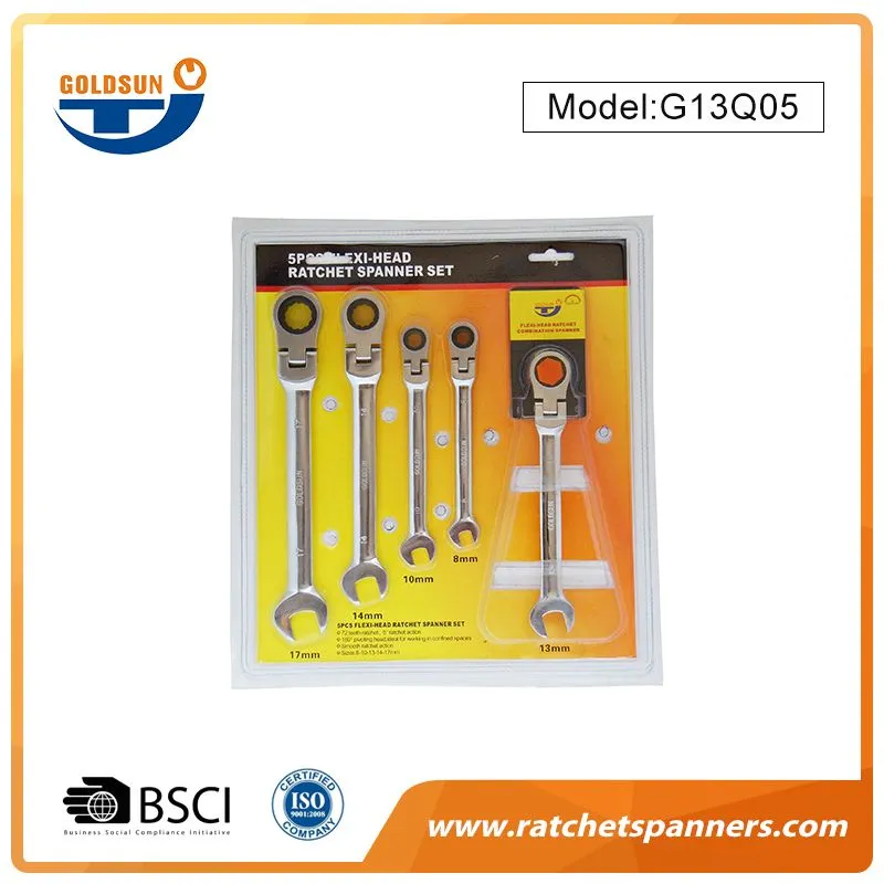 ANSI Ratchet Spanner Set