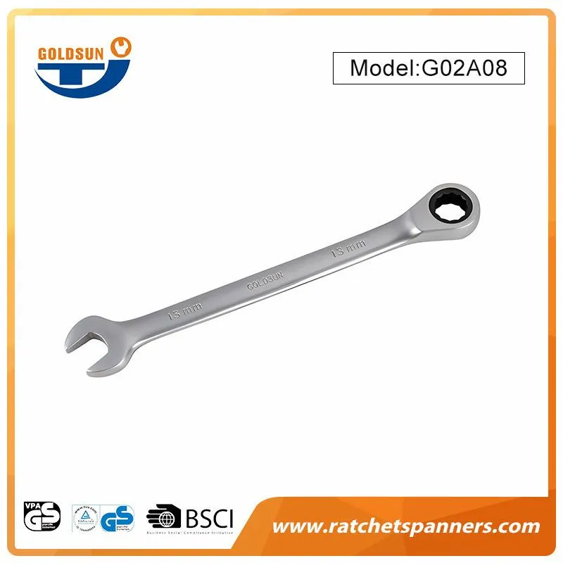 Open Design Combination Ratchet Wrench