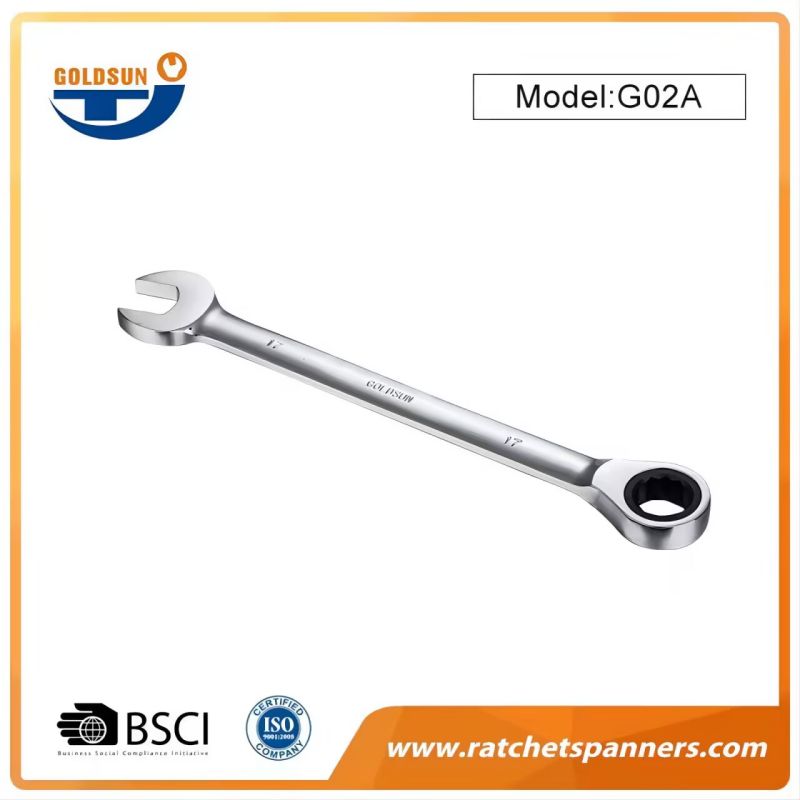 Reversible Box End Ratcheting Wrench Set