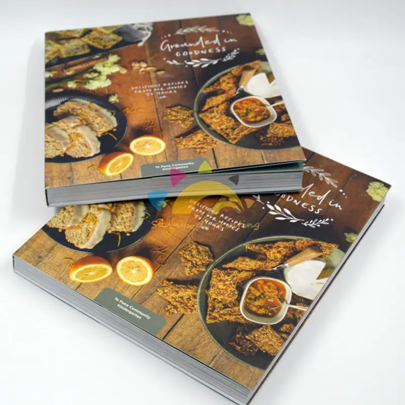 Publicar imprimir libro de recetas de cocina de alimentos