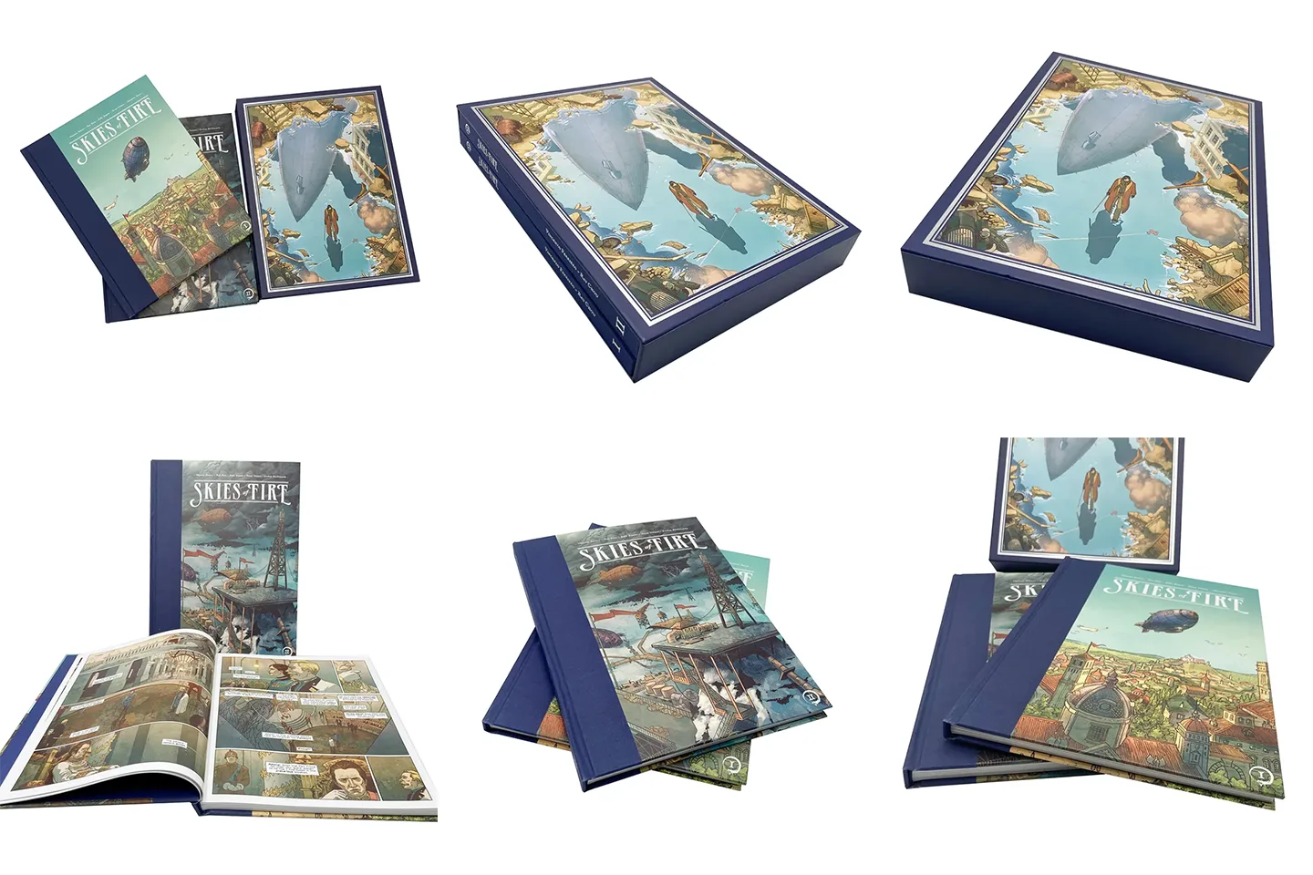 Create a luxurious collection of comics world! Launched new comic book set with exquisite outer box