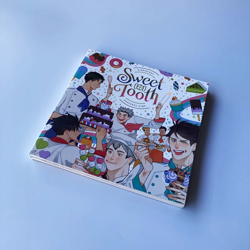 Impresión de libros ilustrados manga