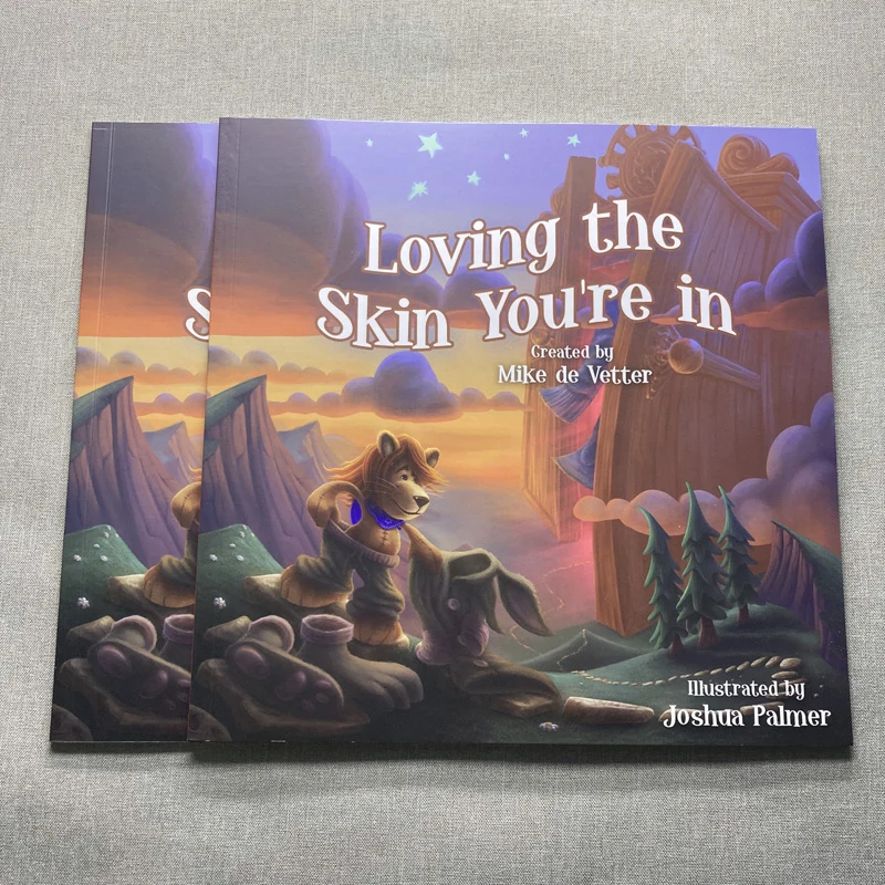 Печать книг детских рассказов в мягкой обложке
