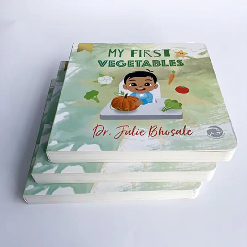 Impression de livres en carton pour enfants