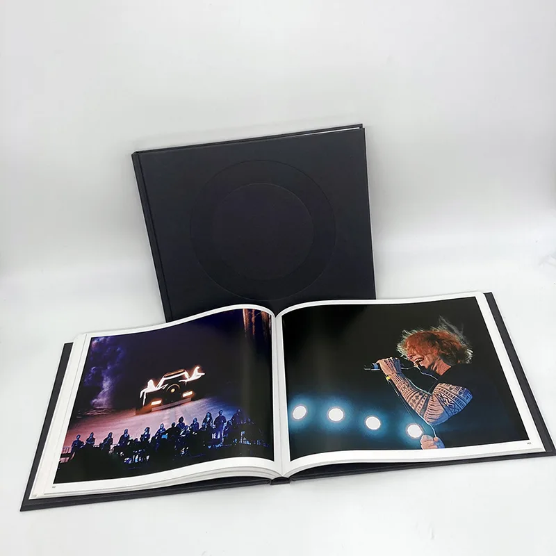Hardcover Music Concert Book Printing with Slipcase