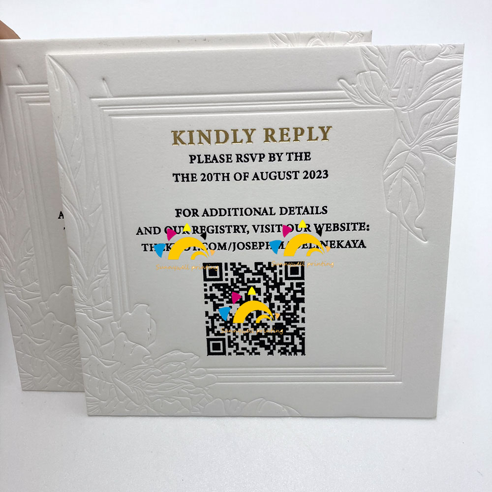 Invitation card printing high quality wedding invitation cards
