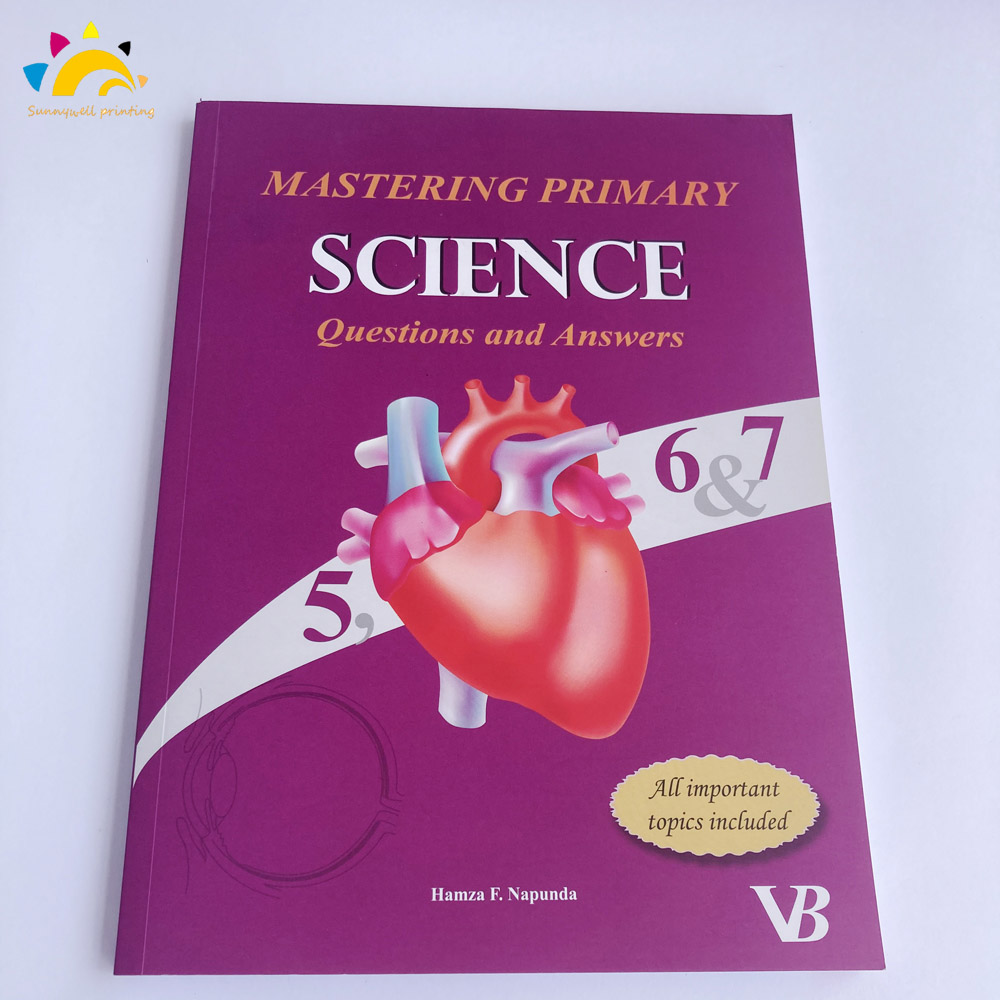 Science exercise book direct printing factory
