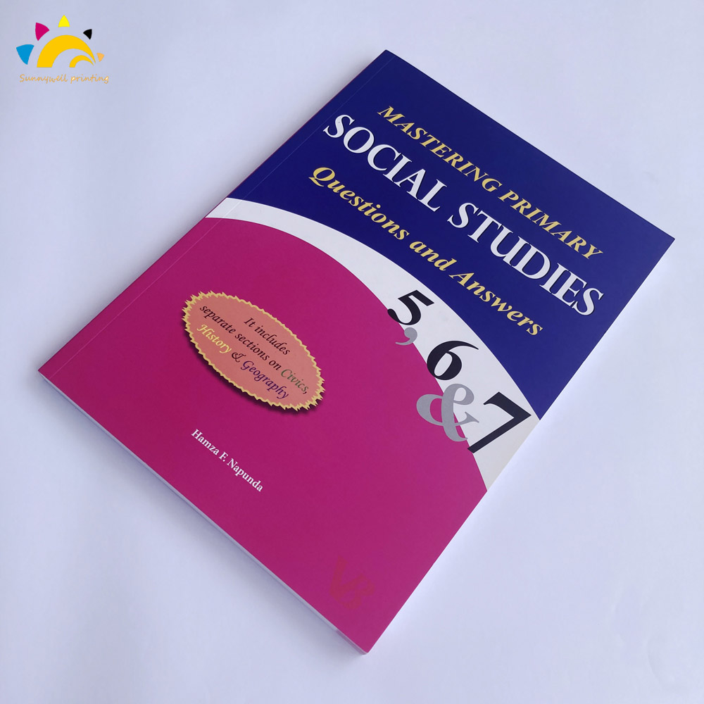 social study ercise book direct printing factory