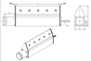 Anvendelse af luftkniv ved fremstilling af termoformende plastplader ved støbemetode