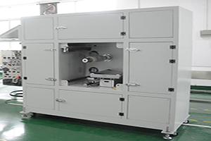 Application of air knife in printing ink rapid drying system