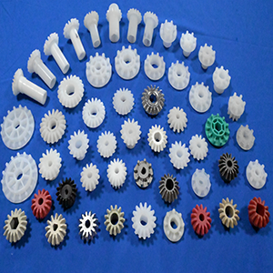 Crown/umbrella pinion gears and nail gears