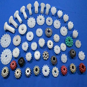 Crown/umbrella pinion gears and nail gears