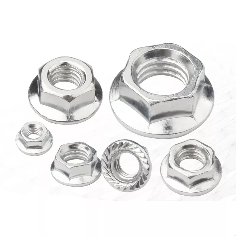 What is the difference between a flange nut and a washer nut?